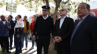 قرار عاجل من محافظ القاهرة بشأن مخزن أدوية محترق برمسيس