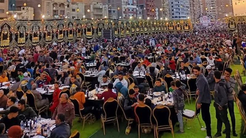 الافطار الجماعي بالمحلة