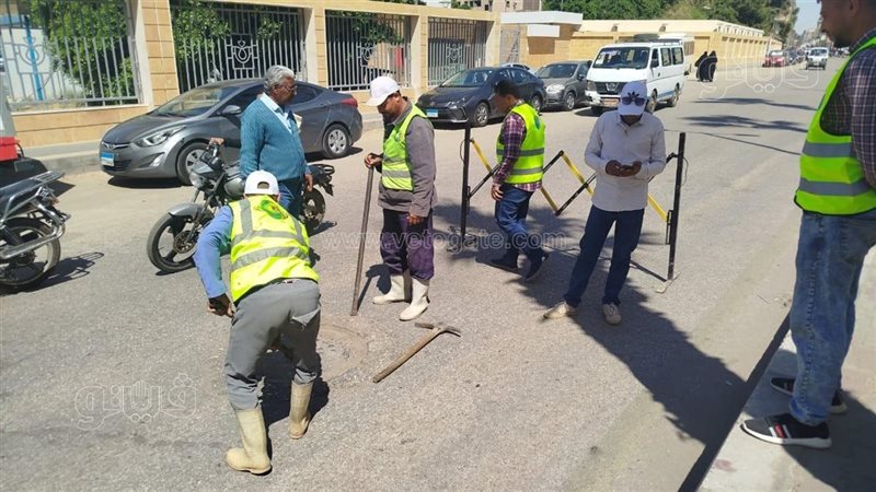 أثناء التطهير 
