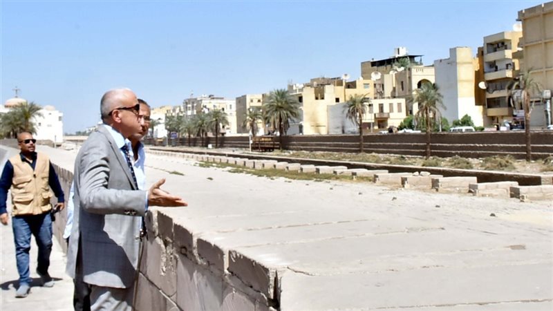 محافظ الأقصر يتابع