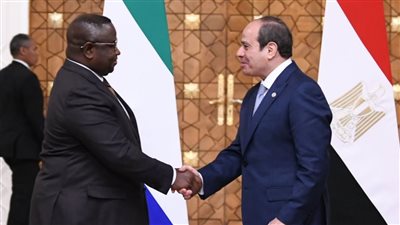 تفاصيل الزيارة الناجحة لمصر، رئيس سيراليون يشيد بحكمة ورؤية السيسي لتنمية إفريقيا (فيديو وصور)