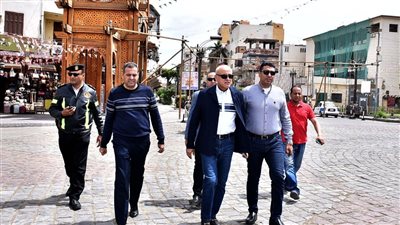 محافظ الأقصر يتفقد ساحة سيدي أبو الحجاج لمتابعة الاستعدادات النهائية لاستقبال المصلين