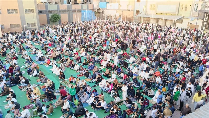 لقطات من صلاة الفطر