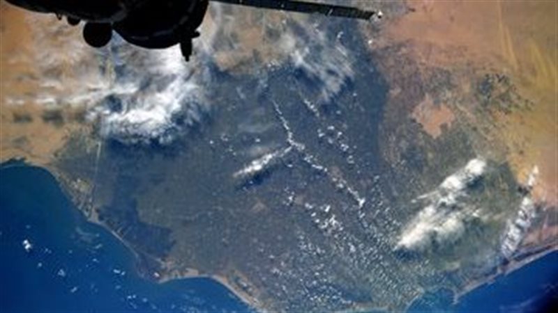 مصر بعدسة رائد فضاء
