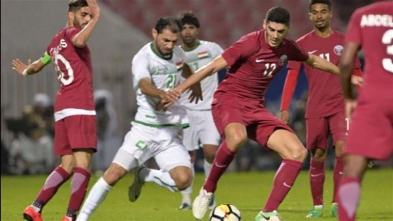 مباراة قطر أمام البحرين