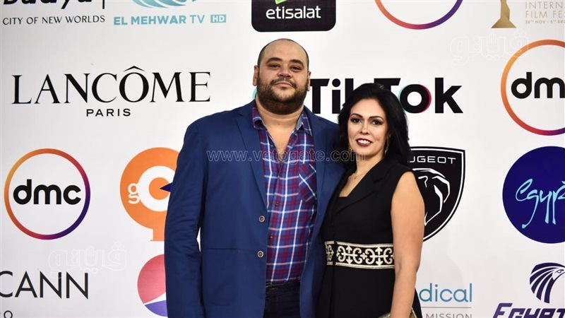 محمد ممدوح وزوجته