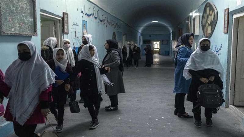 طالبات في المدارس