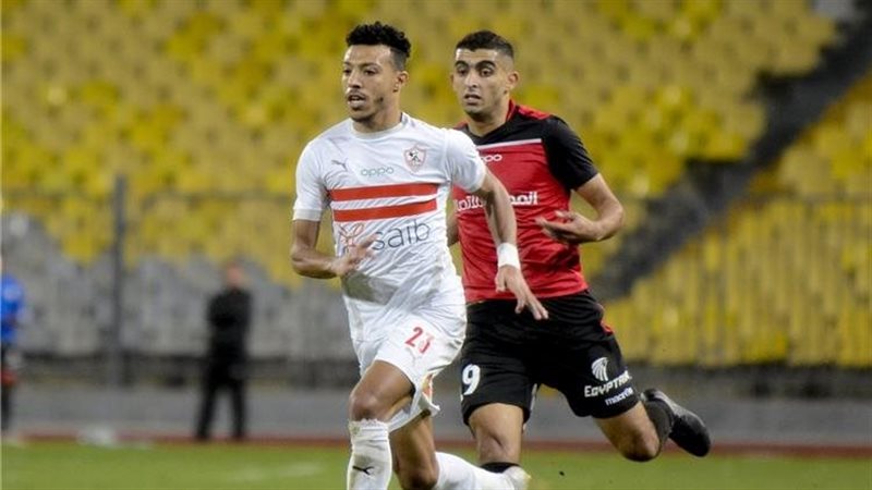 إسلام جابر لاعب الزمالك