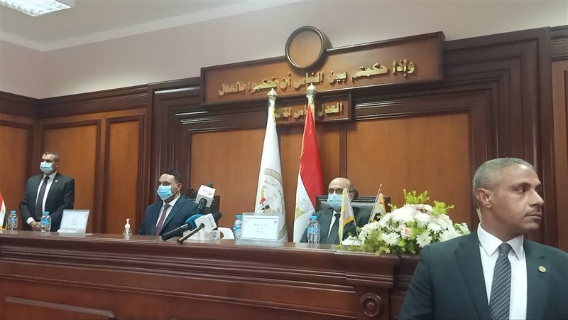 وزير العدل في افتتاح