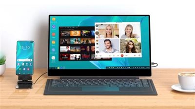 اختراع صيني.. طريقة تحويل الموبايل الى لاب توب