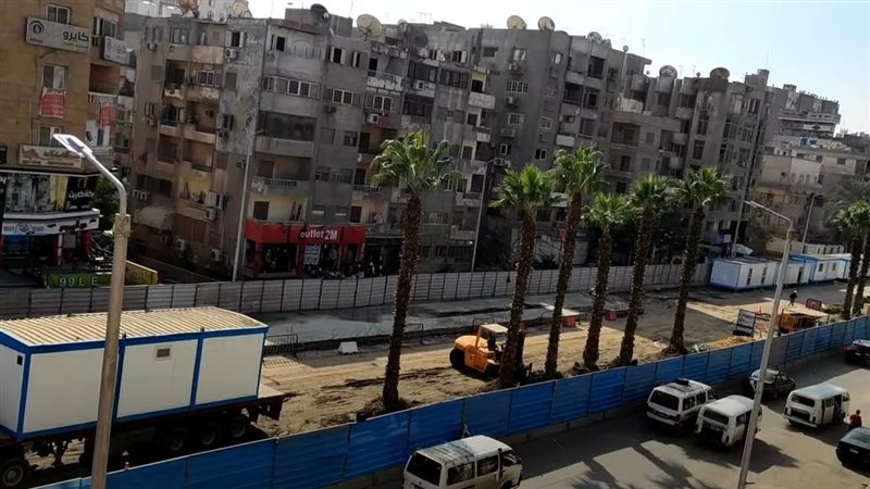  إنشاء محطة مترو