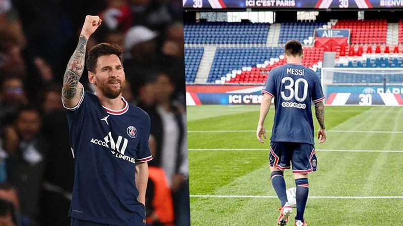 ميسي لاعب باريس سان