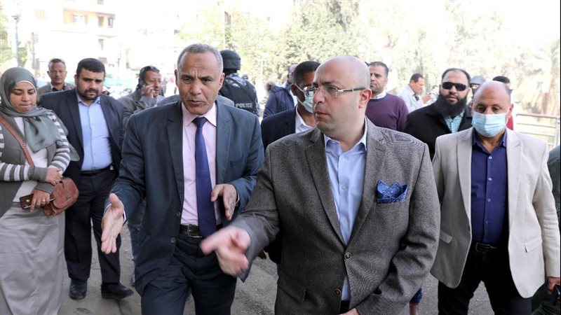 محافظ بني سويف يتفقد