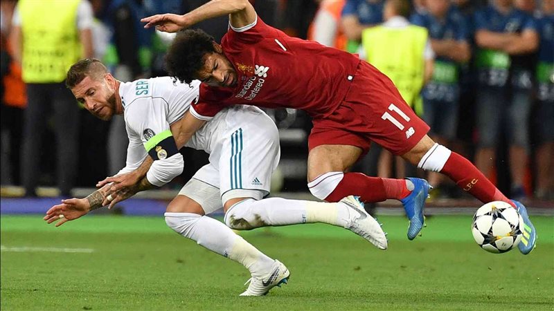 صلاح أمام ريال مدريد