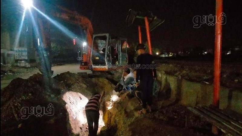 الاستعانة بحفار لإصلاح