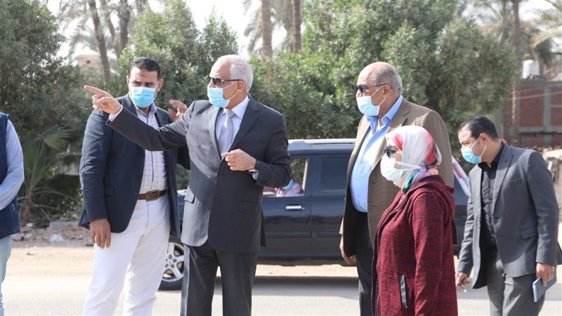 محافظ الجيزة يتفقد