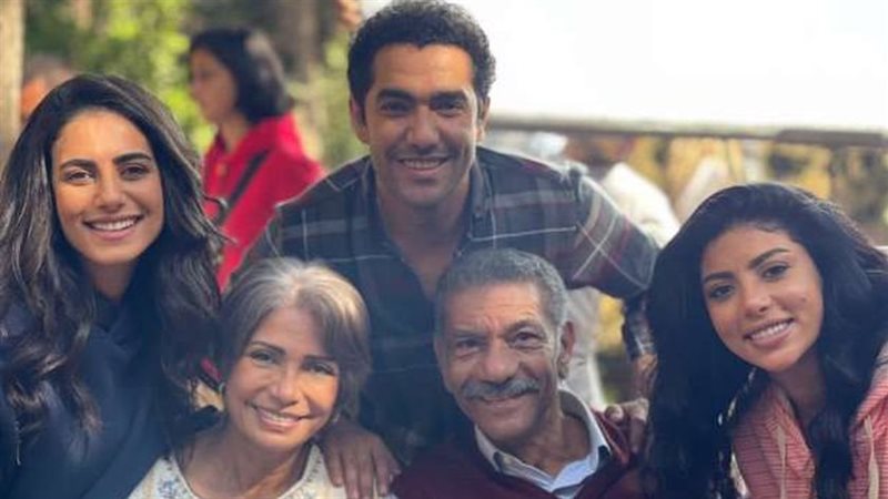 مشهد من كواليس ابو