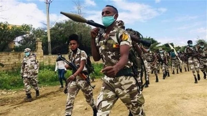 جانب من الحرب في