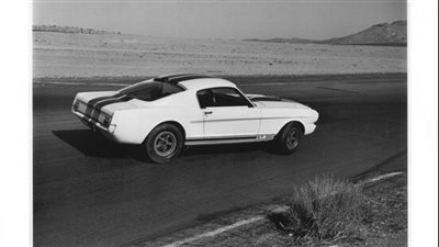 طرح سيارة شيلبي GT350 R 1965 في مزاد علني