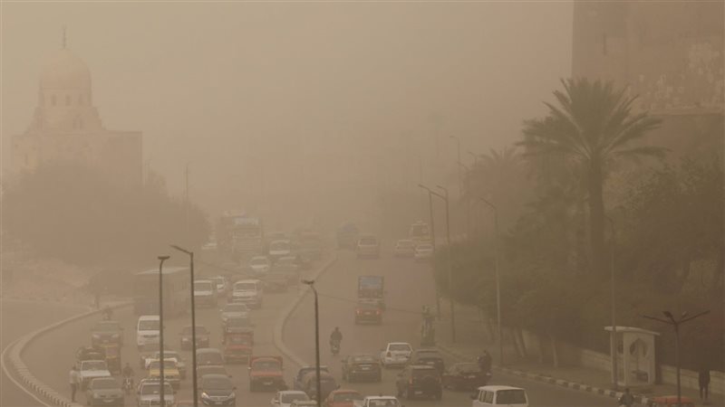 عاصفة ترابية
