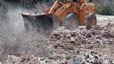 إزالات فورية للتعديات والبناء المخالف في مراكز الدقهلية في إجازة عيد الفطر
