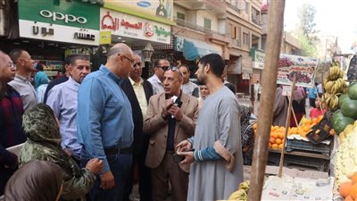 محافظ القليوبية يوجه بخفض أسعار الخضروات بسوق شبرا الخيمة