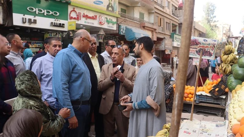 محافظ القليوبية خلال