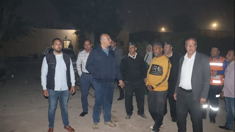 محافظ القليوبية يتوجه