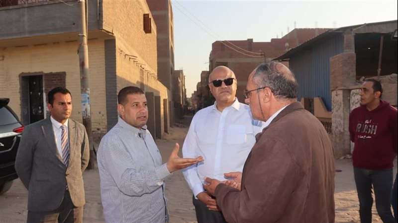 محافظ القليوبية خلال