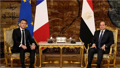 حرب الشرق الأوسط تتصدر مباحثات السيسي وماكرون