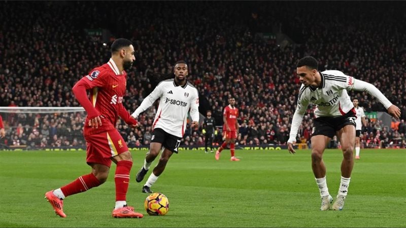 محمد صلاح أمام فولهام