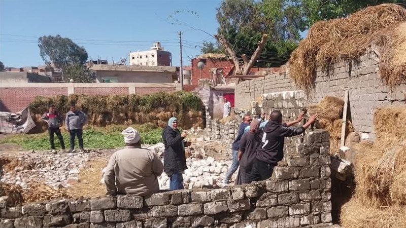 تنفيذ إزالة تعديات