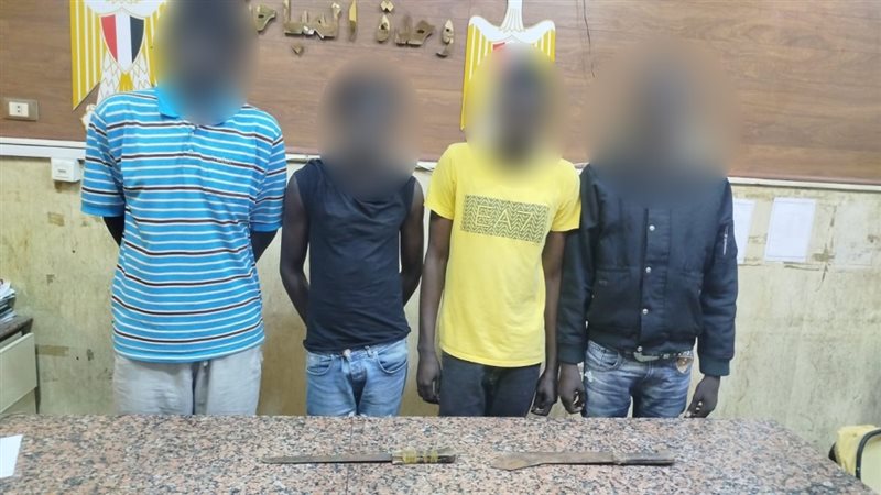  ضبط طرفى مشاجرة