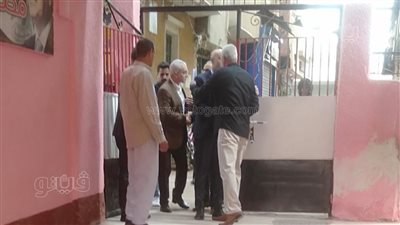 صور اللقاء الأخير بين وزير التعليم ومدير إدارة الباجور قبل وفاته (انفراد) 