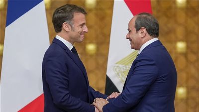 انطلاق منتدي رجال الأعمال المصري الفرنسي بحضور السيسي وماكرون