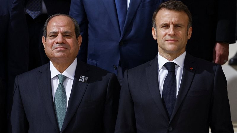 السيسي وماكرون، فيتو
