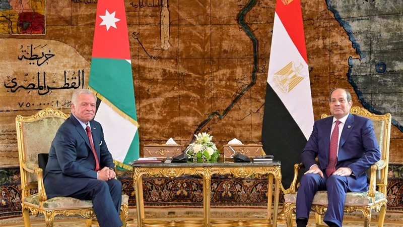الرئيس السيسي وملك