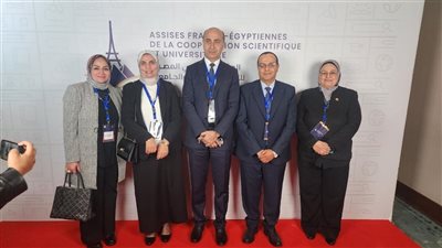 رئيس جامعة دمنهور يشارك في ملتقى الجامعات المصرية الفرنسية للتعاون العلمي