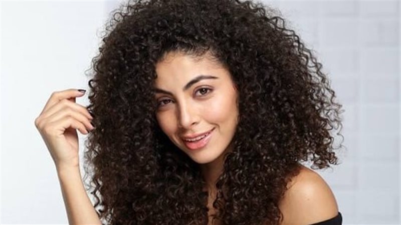 الشعر المجعد 