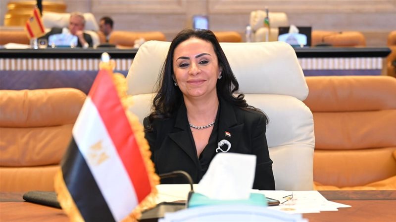 مايا مرسي وزيرة التضامن