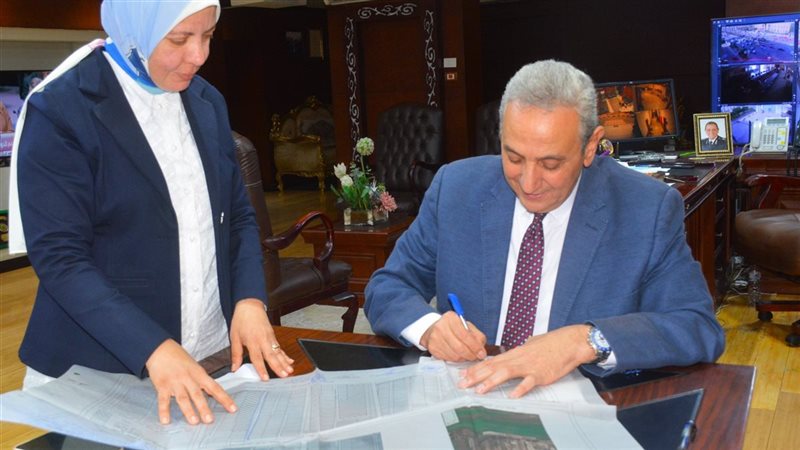 محافظ الغربية يعتمد