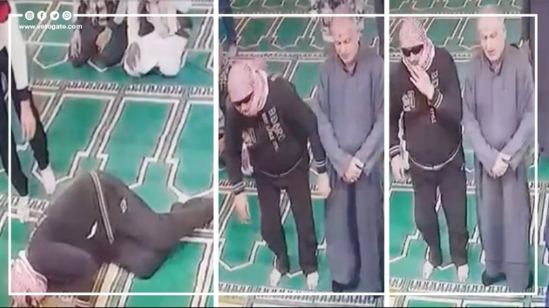 وفاة مؤذن كفيف أثناء
