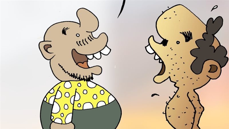 محدودو الدخل في كاريكاتير