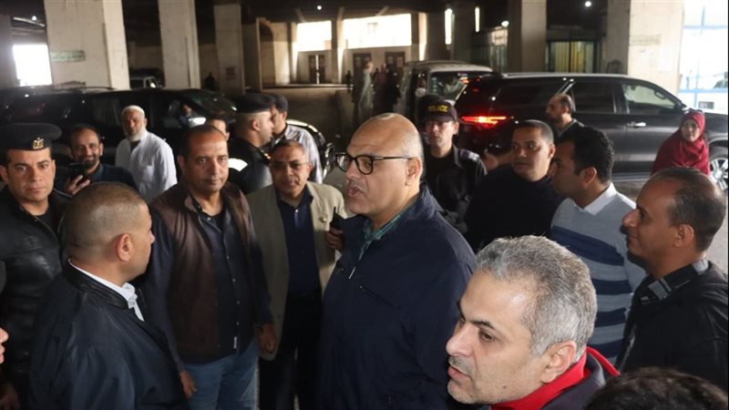 محافظ القليوبية خلال