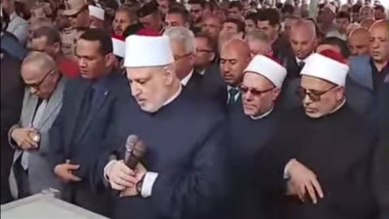 جنازة والد رئيس جامعة