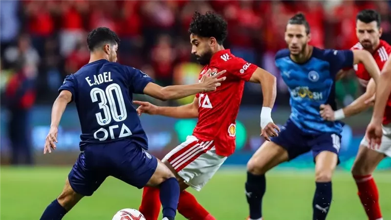 مباراة الأهلي وبيراميدز،