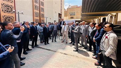 المحامين قالوها قوية العدالة مش وسية، هتافات المحتجين على الرسوم القضائية بحلوان (صور) 