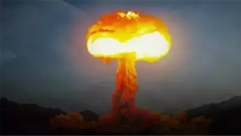 انفجار قنبله نووية،