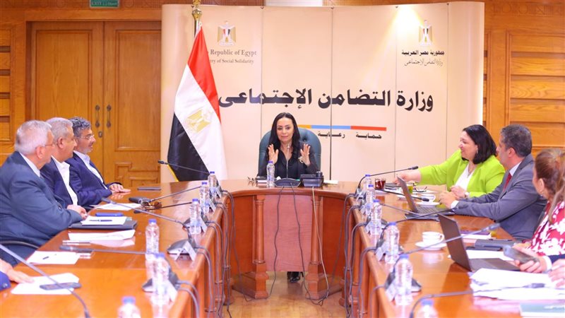 مايا مرسي وزيرة التضامن
