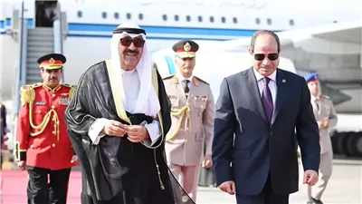 السيسي يؤكد اعتزازه بعلاقة الأخوة مع أمير الكويت والروابط المتينة بين البلدين